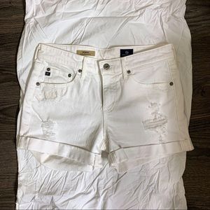 AG shorts-white-“The Hailey ex-boyfriend rollup”